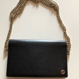 Gucci chain wallet/purse